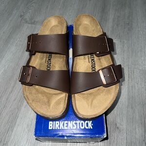 Birkenstock Arizona Sandals in Dark Brown